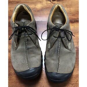 Keen Women's Presidio Brown Leather Shoe Lace Up Size 9
